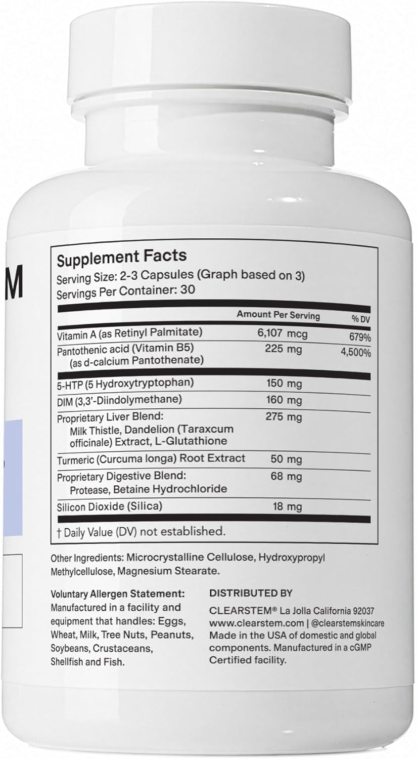 MINDBODYSKIN Hormonal Acne Supplement