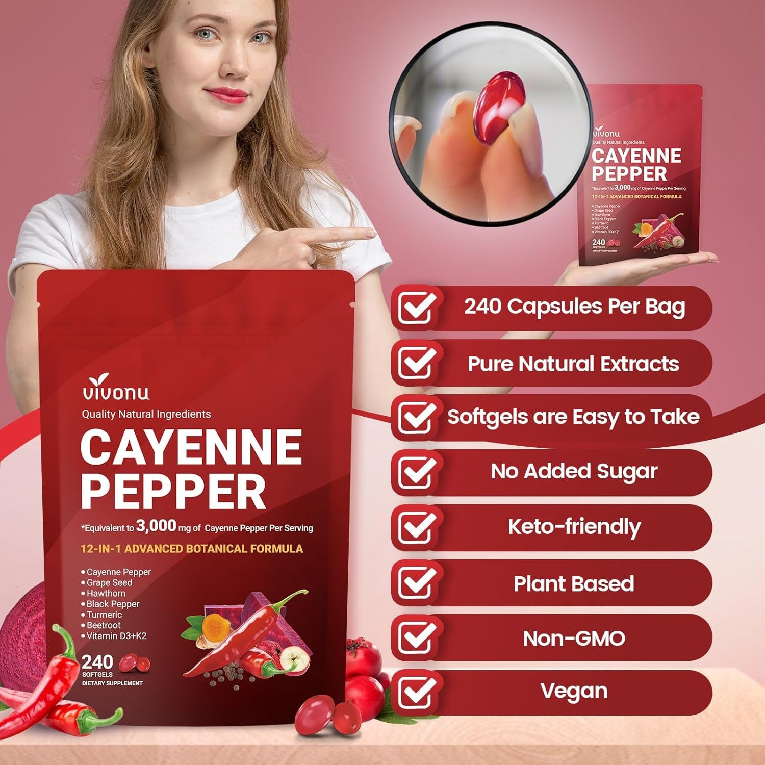 Cayenne Heart & Circulation Support